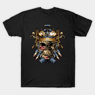 military skull T-Shirt